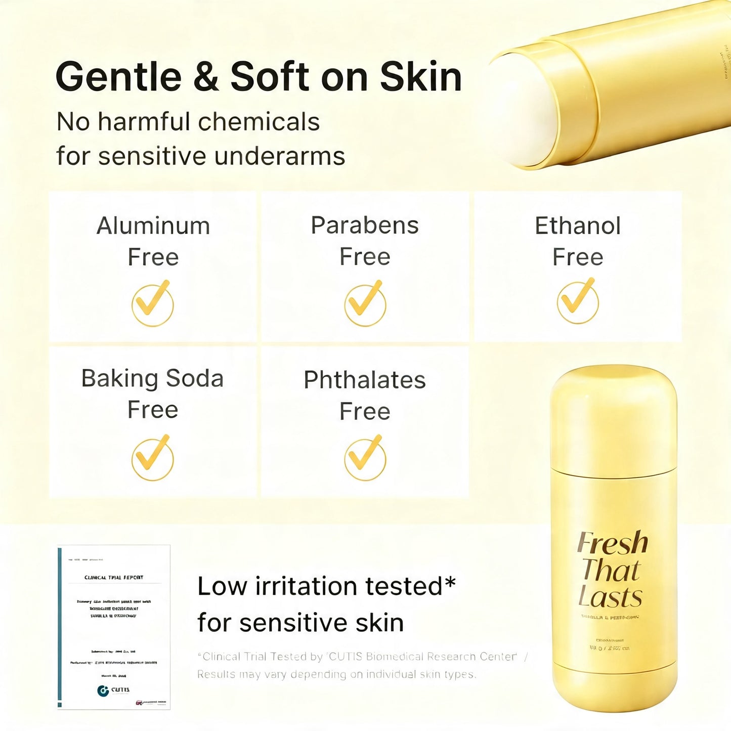 Kojic Acid & Turmeric Deodorant