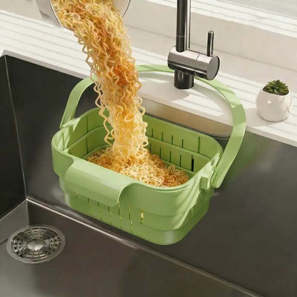 AA Foldable Hanging Kitchen SinkDrain Basket