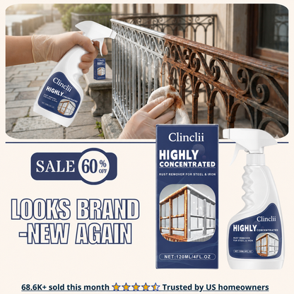 Powerful Rust Remover Spray - InstantlyRestore Metal & Stainless Steel