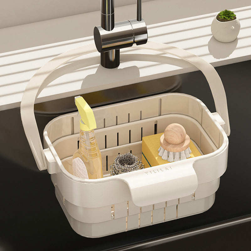 AA Foldable Hanging Kitchen SinkDrain Basket