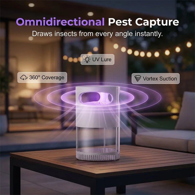 🦟 🔥LAST DAY SALE 49%OFF-Mosquito Killer Lamp- quiet, USB, chemical-free.50K+ sold!
