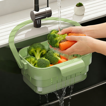 AA Foldable Hanging Kitchen SinkDrain Basket