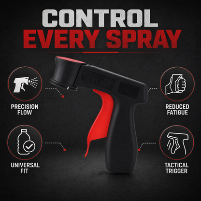 Spray Can Trigger Handle, Turn AnyCan into a Pro Sprayer!
