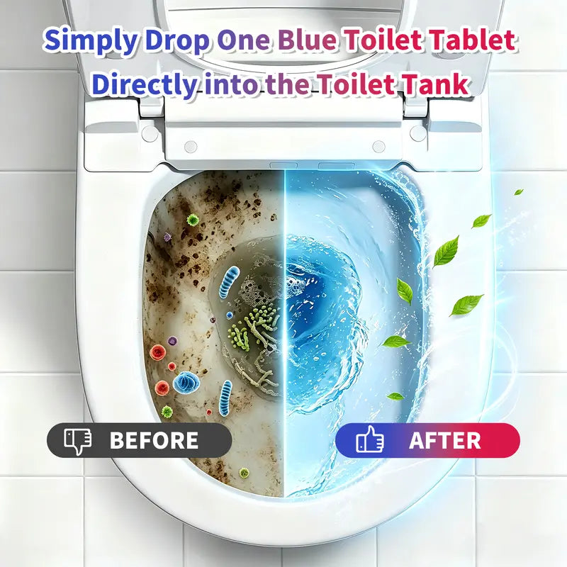 ⏳Today Only: 50% Off⏰Dual-Color Toilet Cleaning Agent✨