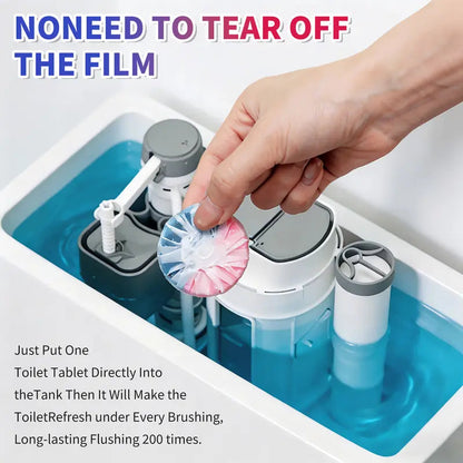 ⏳Today Only: 50% Off⏰Dual-Color Toilet Cleaning Agent✨