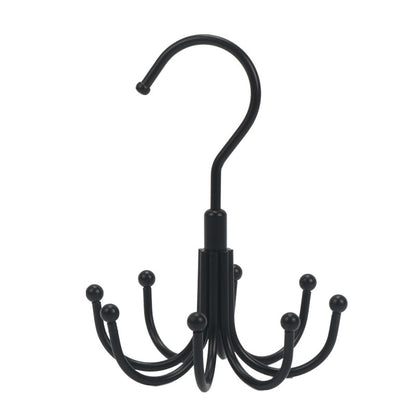 Rotating 8-Hook Metal Storage Hanger
