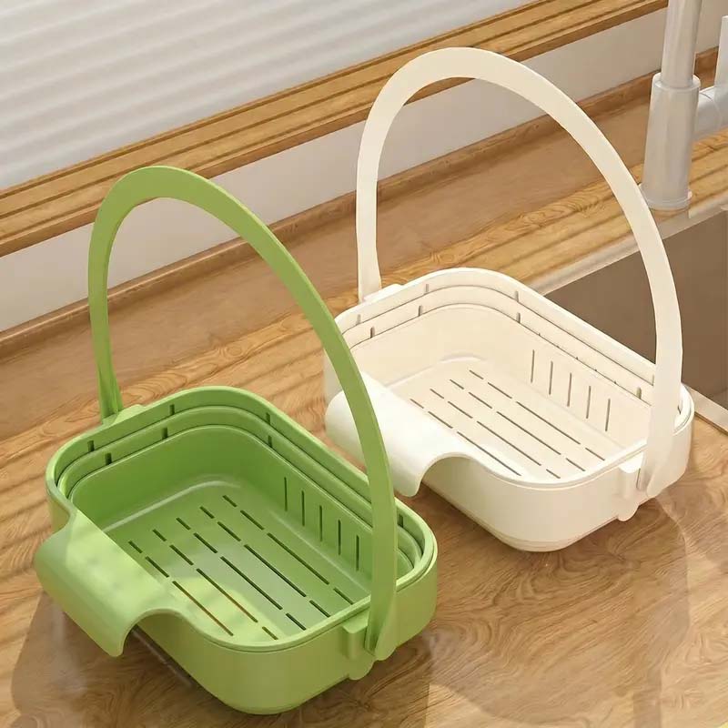 AA Foldable Hanging Kitchen SinkDrain Basket