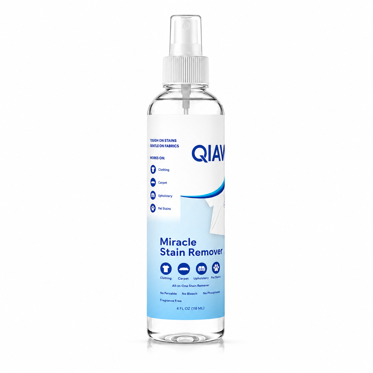 Powerful on Stains. Gentle on Fabrics.