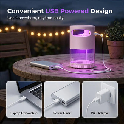 🦟 🔥LAST DAY SALE 49%OFF-Mosquito Killer Lamp- quiet, USB, chemical-free.50K+ sold!