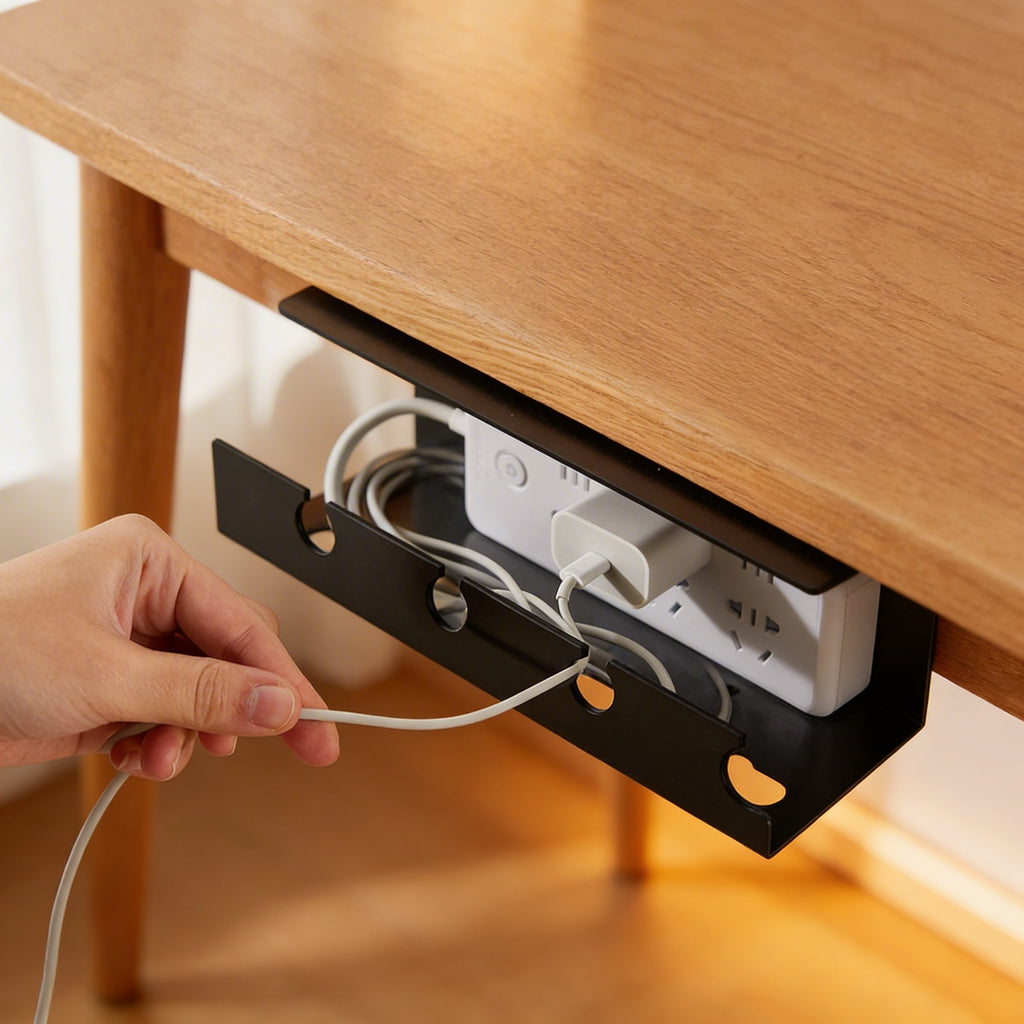 Under Desk Cable Management Tray